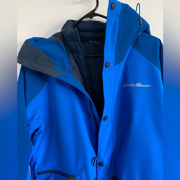 Eddie Bauer Ski-in-1 Jacket - men’s L - Picture 2 of 8
